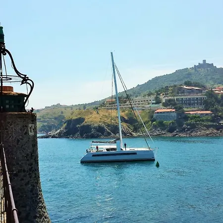 4sap22 Climatisé Avec Double Terrasses Collioure