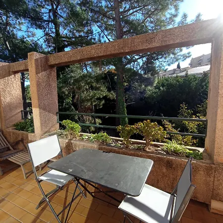 4sap22 Climatise Avec Deux Terrasses 公寓 科利尤尔