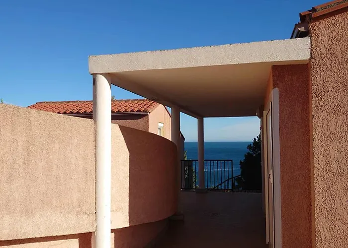 4sap22 Climatisé Avec Double Terrasses Collioure